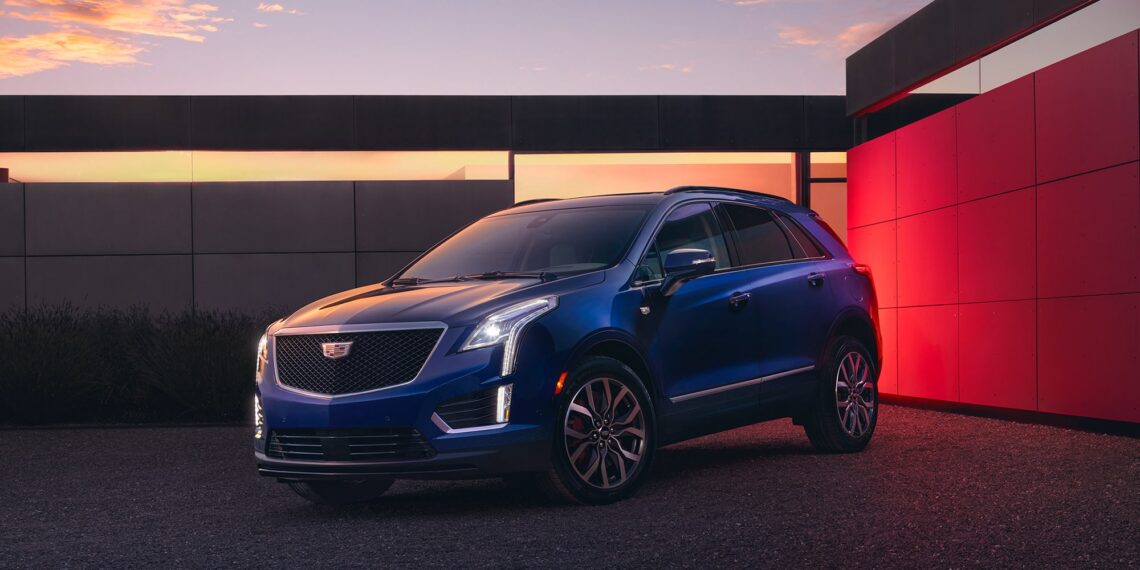2025 Cadillac XT5 Exterior at sunset