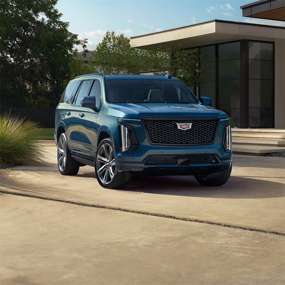 2026 Cadillac Escalade parked in driveway