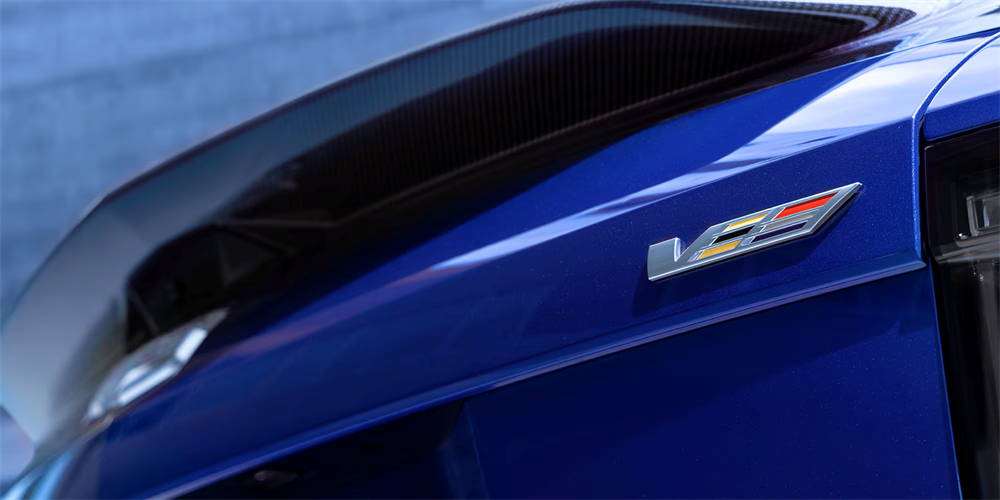 2027 Cadillac OPTIQ-V badging
